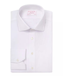 White Slim Fit Formal Ramses Poplin Shirt