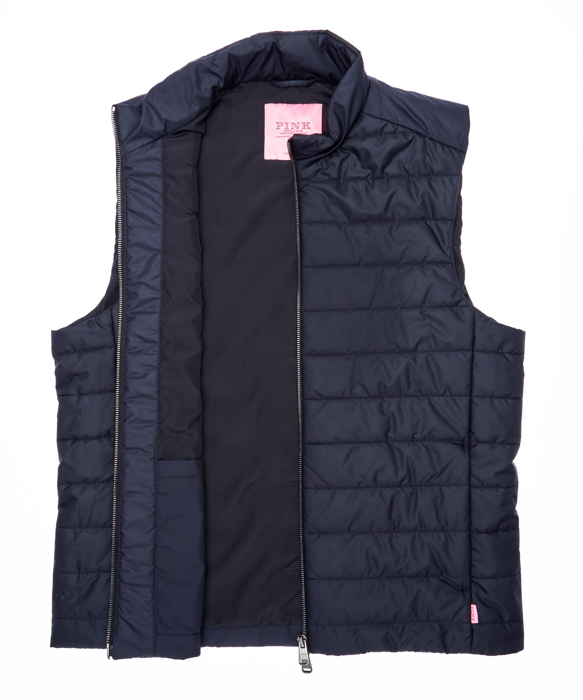 Navy Blue Padded Gilet