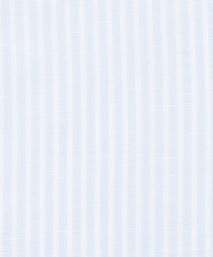 Pale Blue & White Slim Fit Provence Slubbed Bengal Formal Shirt