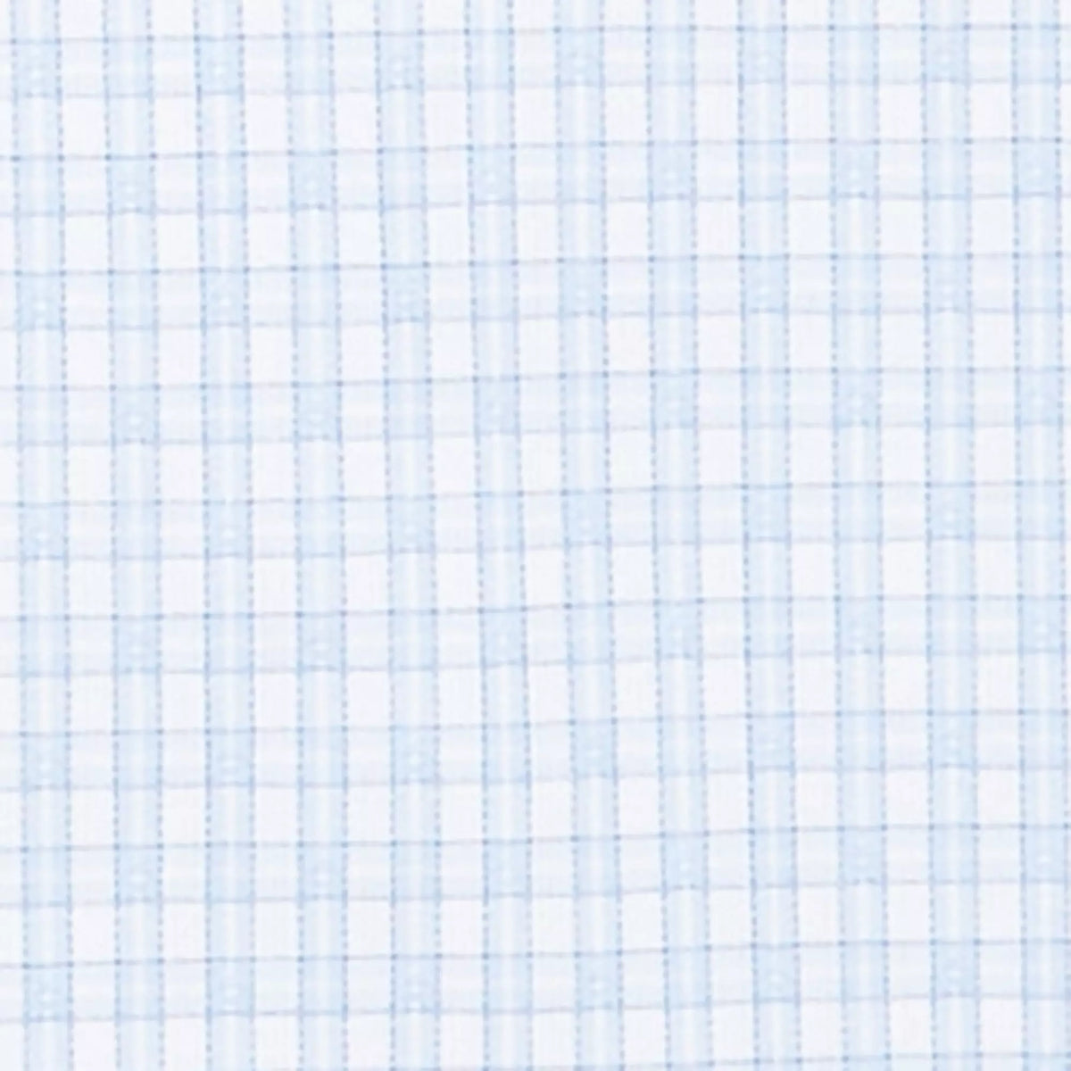 Blue & White Slim Fit Dobby Texture Check Formal Shirt