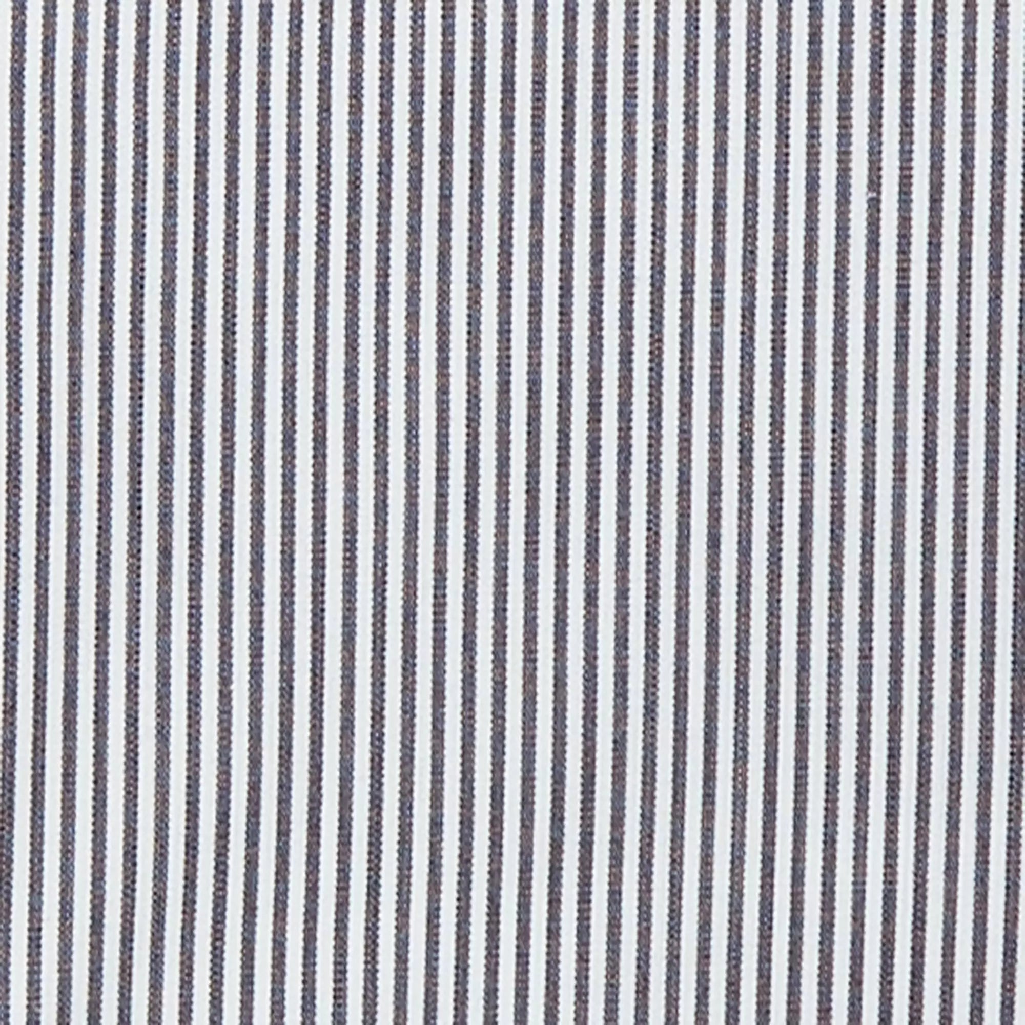 Navy & White Slim Fit Supraluxe Fine Bengal Formal Shirt