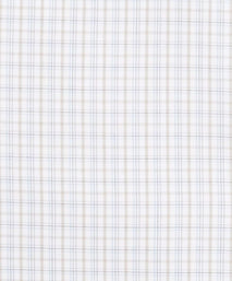 Beige & White Classic Fit Shadow Casual Check Formal Shirt