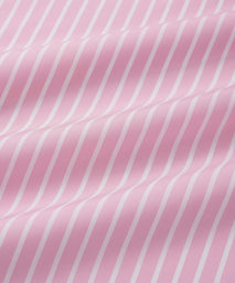 Pink & White Tailored Fit Butchers Stripe Formal Shirt