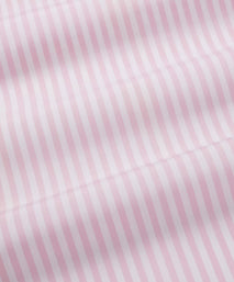 Pink & White Classic Fit Bengal Wide Stripe Formal Shirt