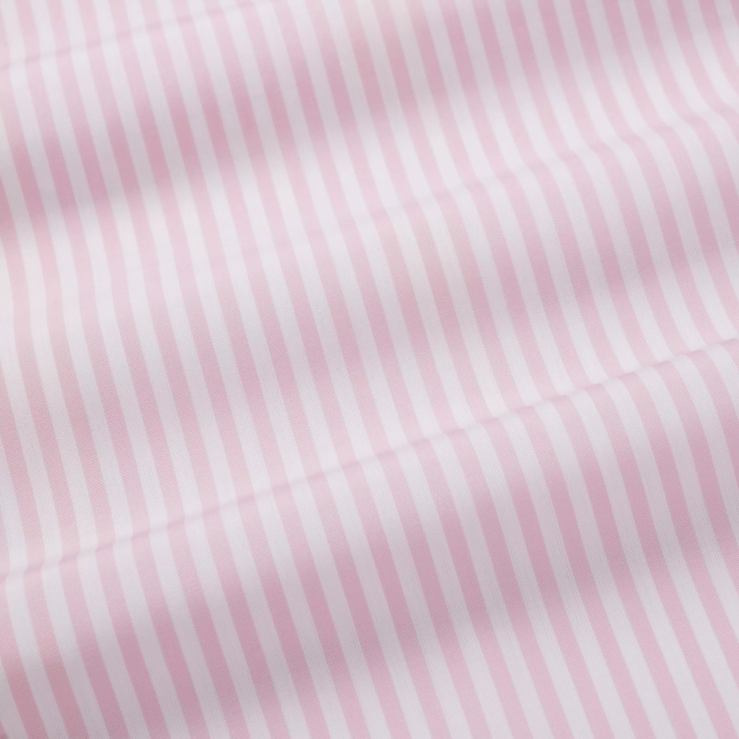 Pink & White Classic Fit Bengal Wide Stripe Formal Shirt