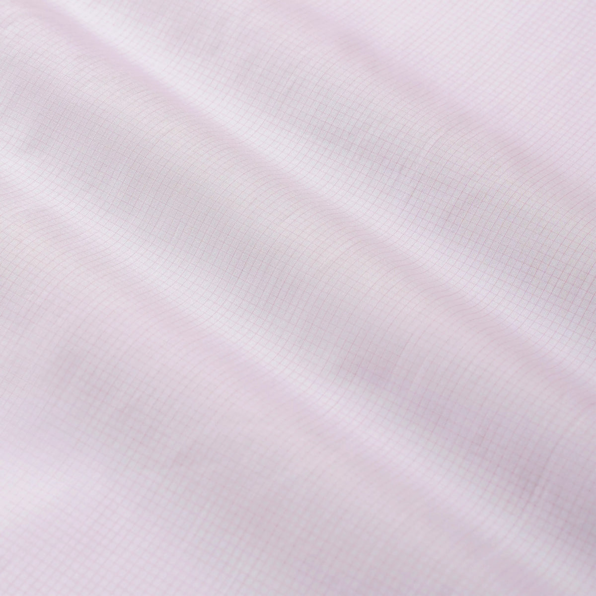 Pink & White Slim Fit Micro Grid Check Formal Shirt