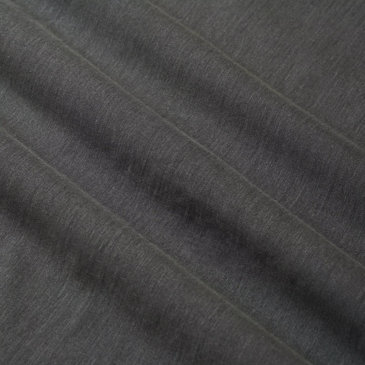 Charcoal Slim Fit Muslin Melange Cotton Formal Shirt