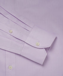 Pale Pink Slim Fit Jacquard Weave Formal Shirt