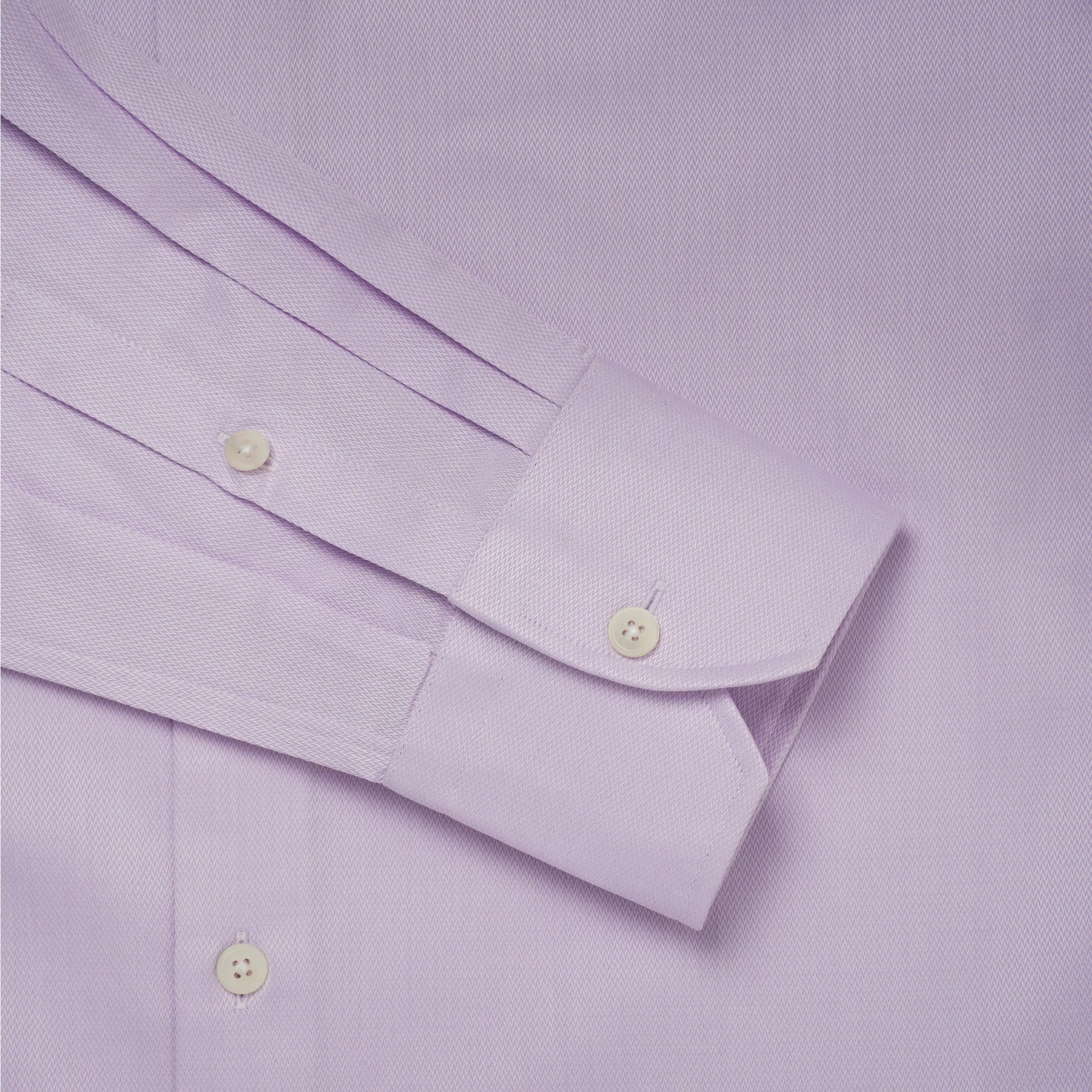 Pale Pink Slim Fit Jacquard Weave Formal Shirt