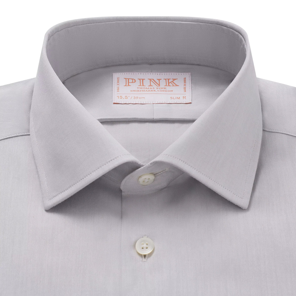 Stone Slim Fit Fine Twill Formal Shirt