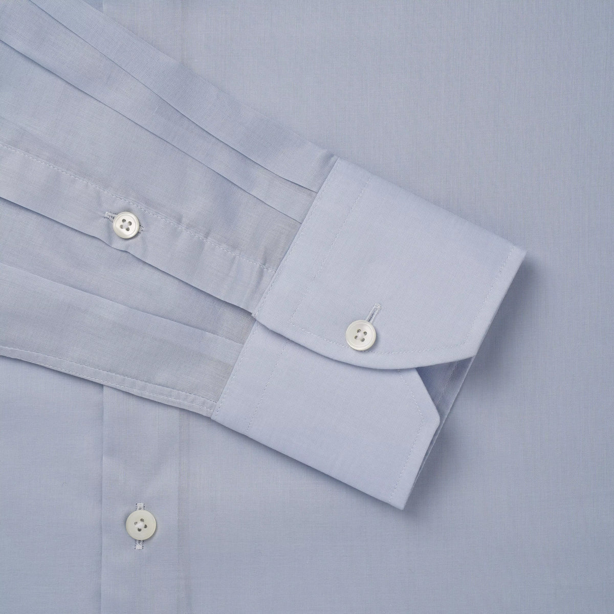 Pale Blue Slim Fit Lightweight Cotton Formal Shirt