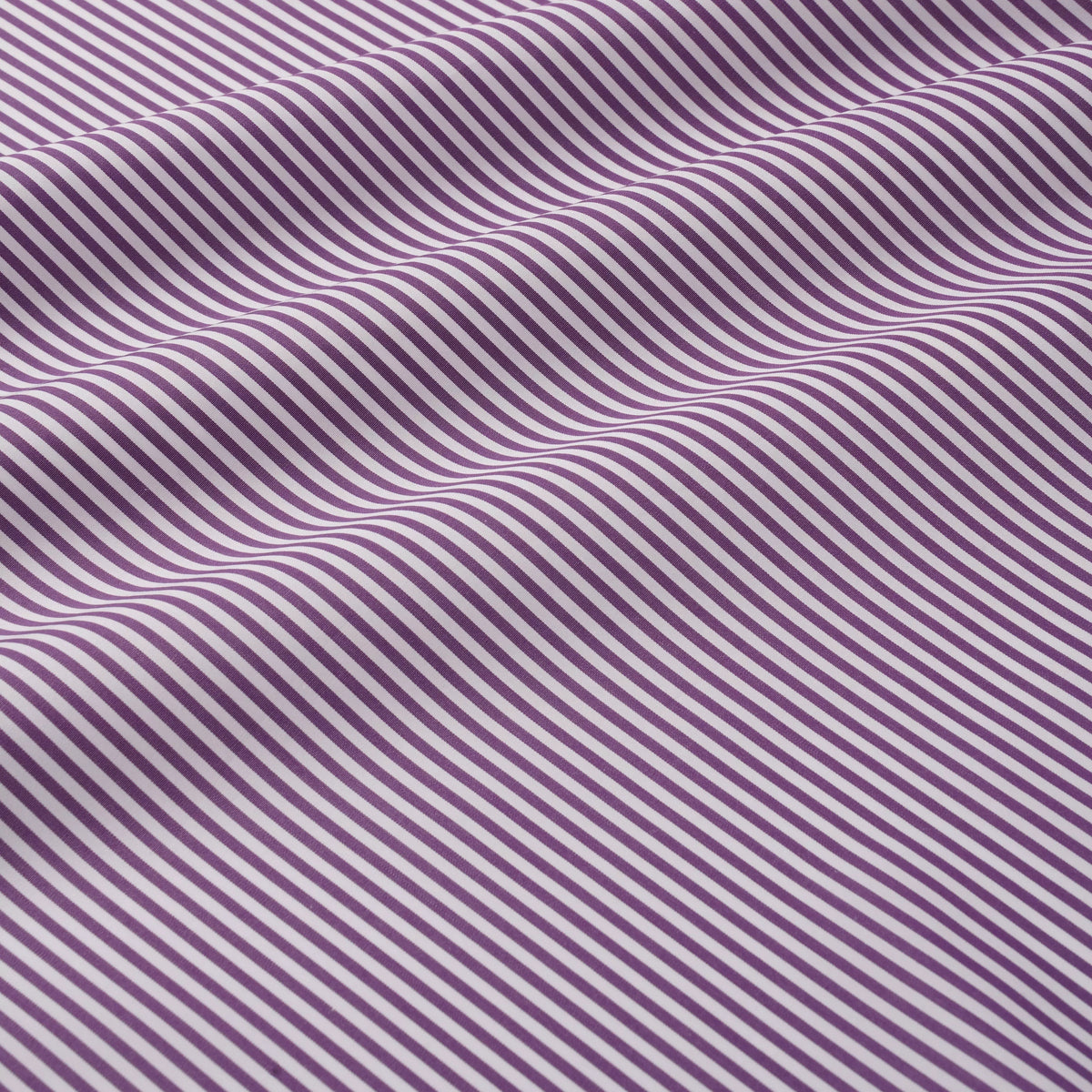 Purple & White Slim Fit Portland Stripe Formal Shirt