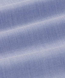 Pale Blue & Grey Tailored Fit Cotton Mussoletta Formal Shirt