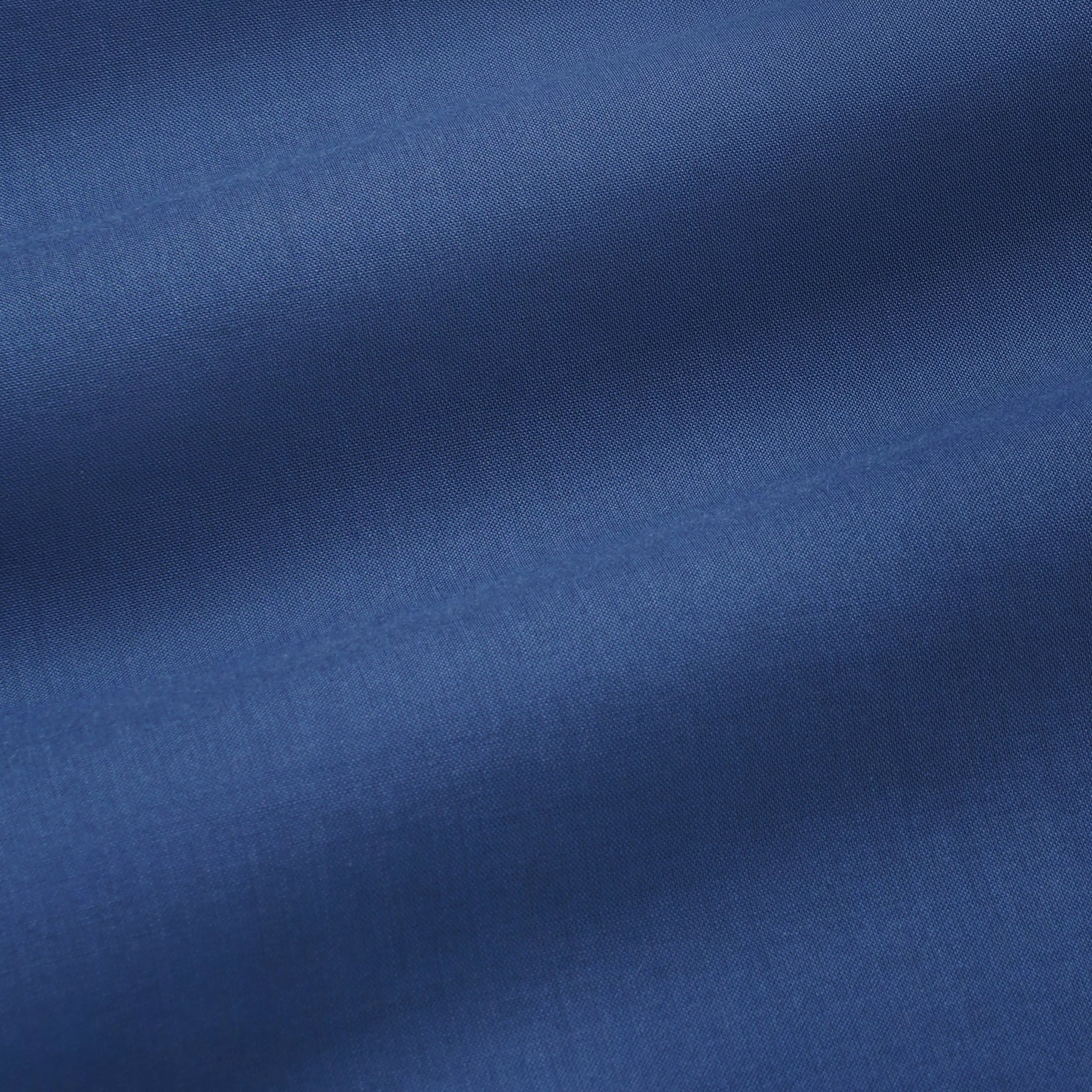Teal & Blue Tailored Fit Cotton Mussoletta Formal Shirt