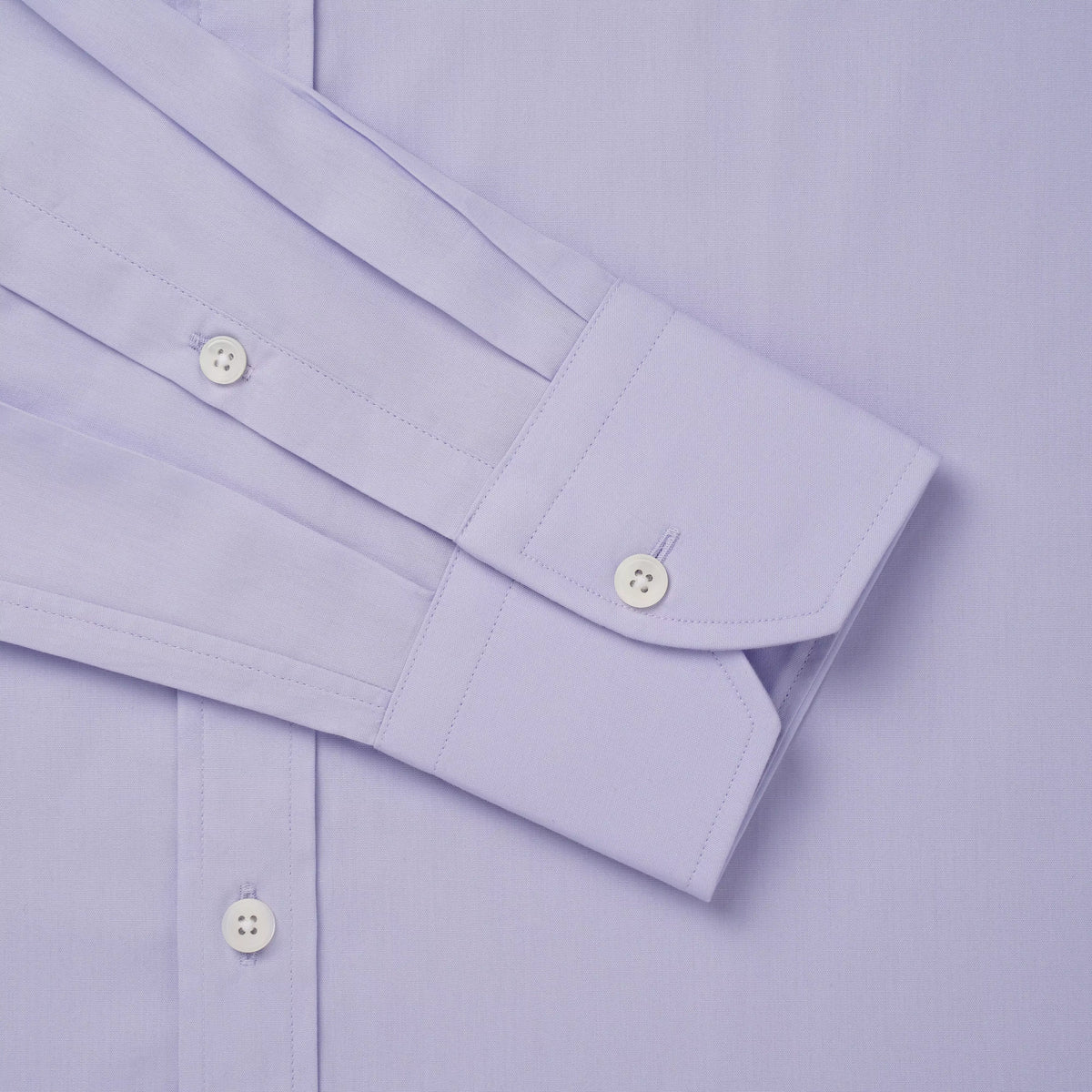 Lilac Tailored Fit Cotton Poplin Formal Shirt