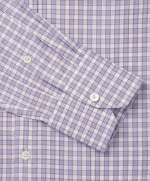 White & Multi Tailored Fit Multi Track Stripe Formal Shirt