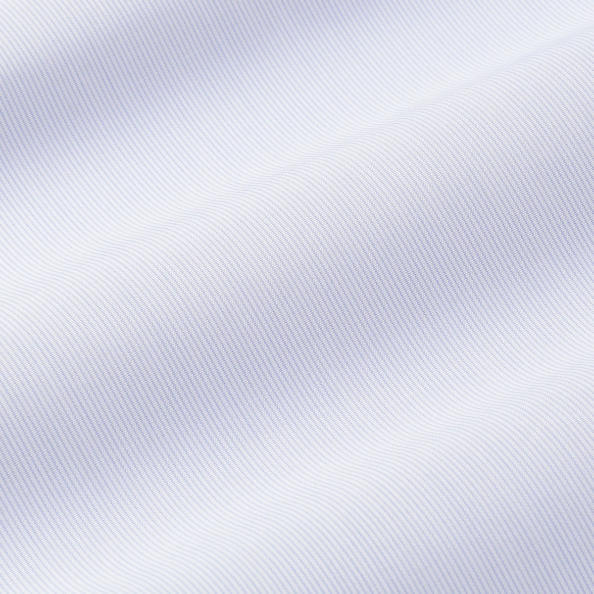 Blue & White Tailored Fit Hairline Stripe Formal Shirt