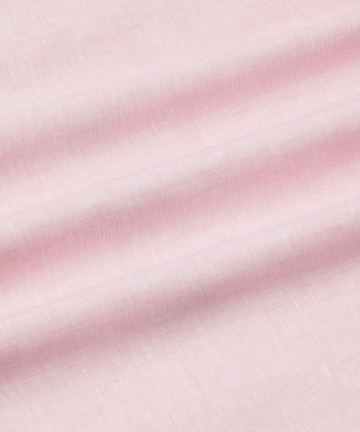 Pale Pink Tailored Fit Essential Linen Button Down Smart Casual Shirt